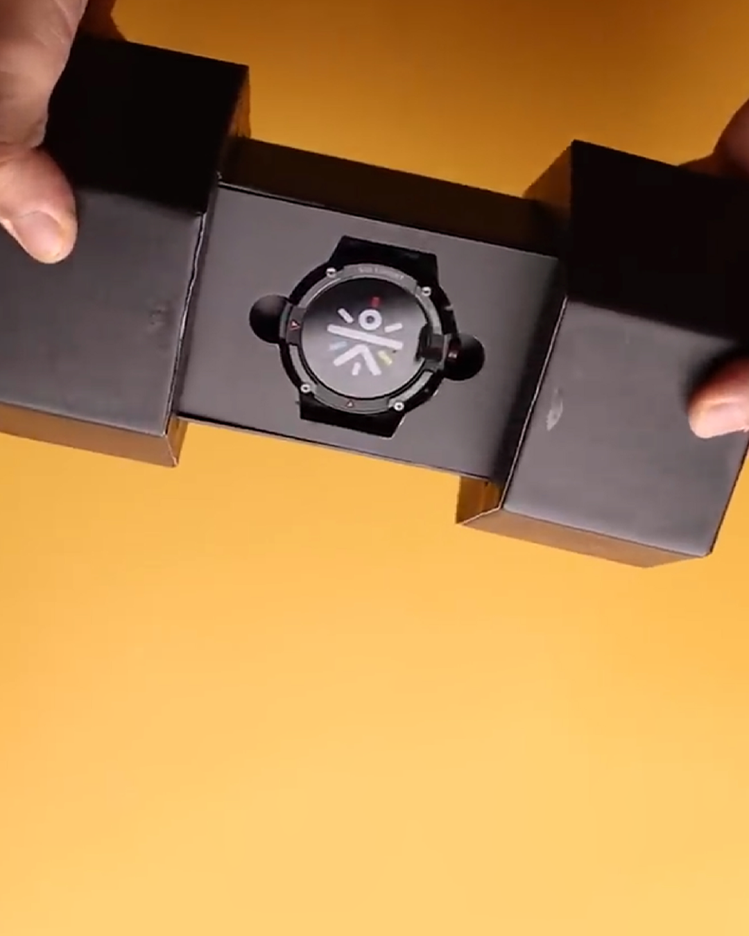Cult.sport watch unboxing designed by JUMPINGGOOSE, highlighting branded packaging design and product presentation.