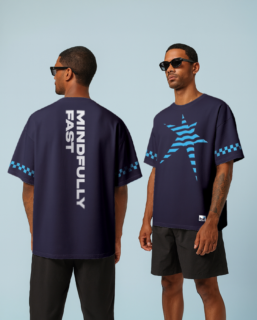 Fast Coffee merchandise design showing branded T-shirts for retail touchpoint experience